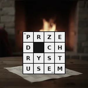 Rozwiązanie krzyżówki: przed rokiem 0 uznawanym jako rok narodzin chrystusa - przed chrystusem | hasła, synonimy i podpowiedzi Hasło krzyżówkowe przed rokiem 0 uznawanym jako rok narodzin chrystusa - przed chrystusem – rozwiązanie, synonimy, podpowiedzi i definicje krzyżówkowe